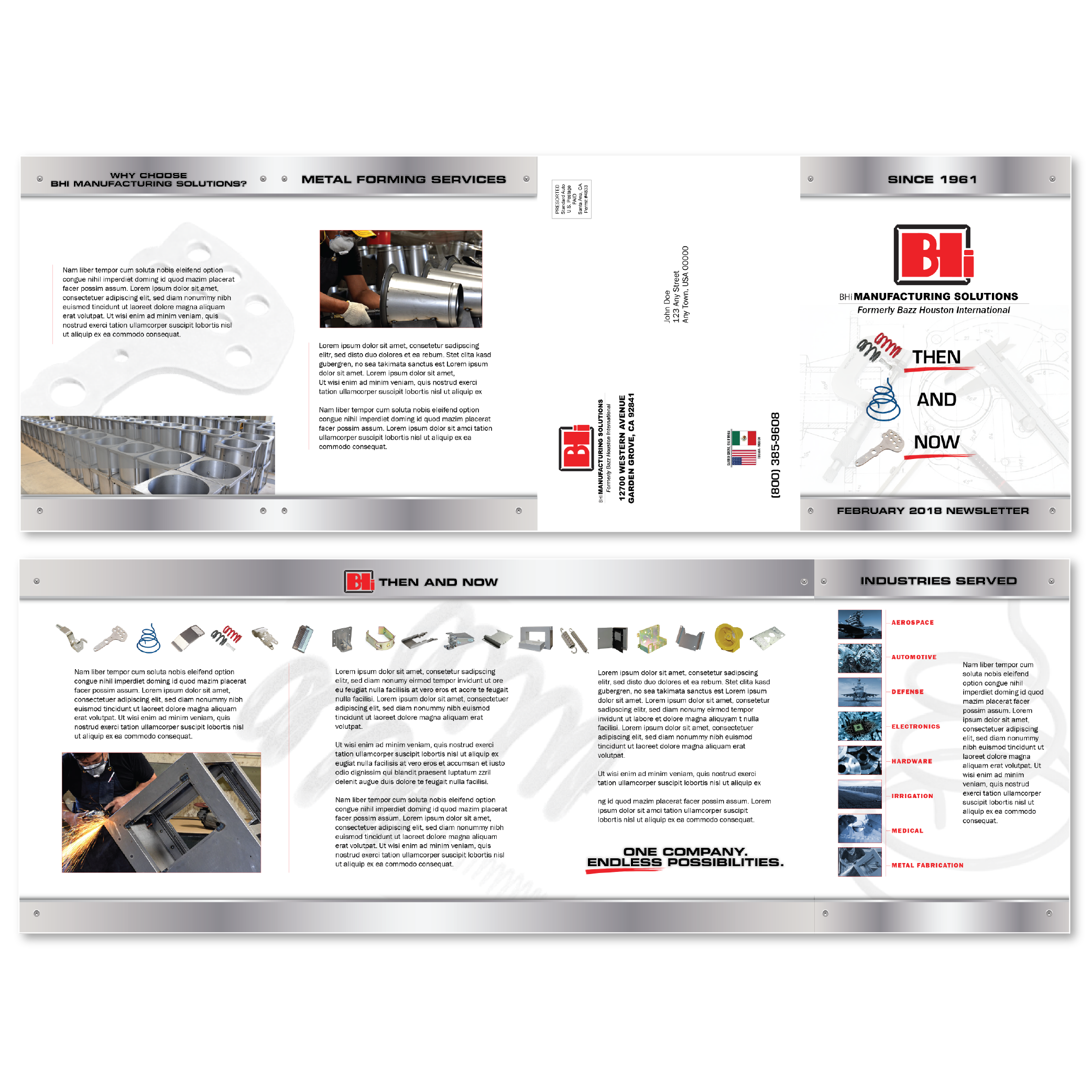 BHI Manufacturing Solutions brochure