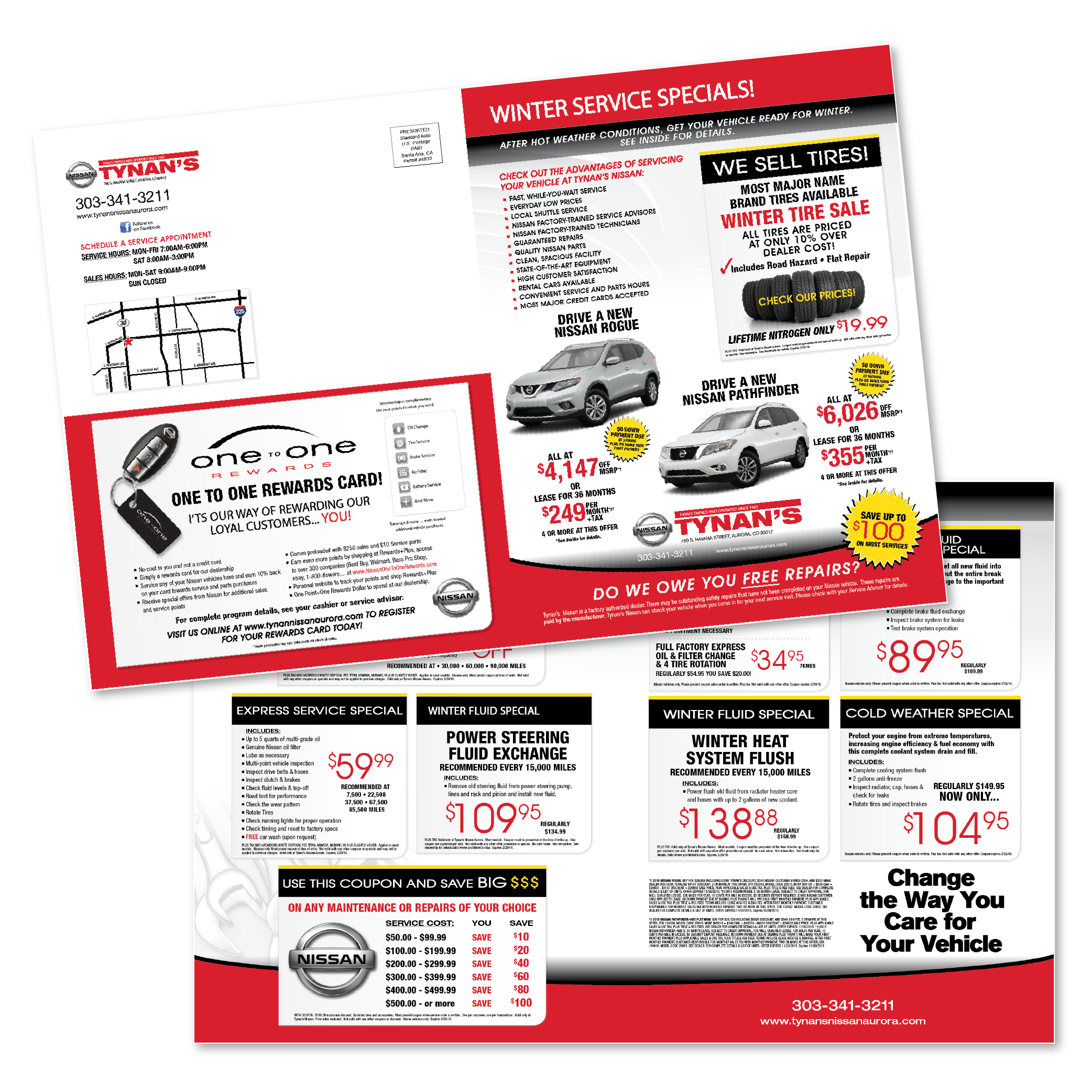 Nissan Tynan's Winter Specials Mailer