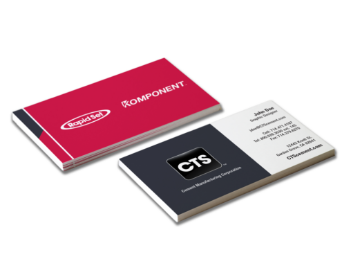 Rapid Set Business Cards