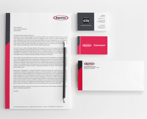 Rapid Set Stationery